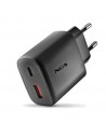 NGS ERA 45W Cargador de Pared Ultrarrapido GaN - 1 USB-C y 1 USB-A - Color Negro