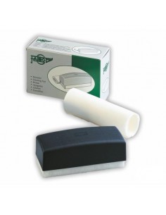 Faibo Borrador para Pizarra Blanca Magnetico - Con 5 Hojas Intercambiables - Con EmpuÃ±adura de Plastico
