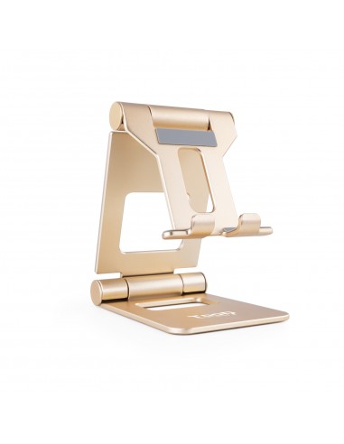 Tooq Soporte de Sobremesa Ajustable para Smartphone Tablet hasta 10"