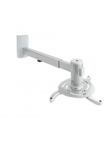 Tooq Soporte de Pared para Proyector - Inclinable y Giratorio - Peso Max 10Kg - Color Plata