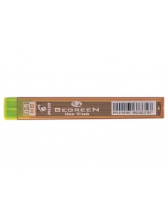 Pilot Pack de 12 Minas Begreen 0.5 para Portaminas - Dureza HB - Trazo 0.5mm - Estuche 100-Plastico Reciclado