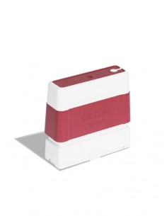 Brother PR1060R6P Pack de 6 Monturas de Sellos Originales - 10x60mm - Color Rojo