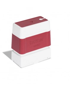 Brother PR1850R6P Pack de 6 Monturas de Sellos Originales - 18x50mm - Color Rojo