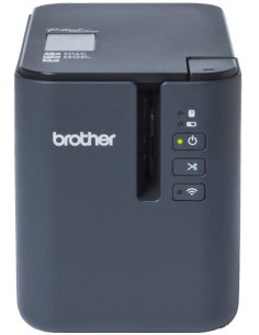 Brother PT-P950NW Rotuladora Electronica Profesional USB-Serie-WiFi - Pantalla LCD - Velocidad 60mms - Color Gris