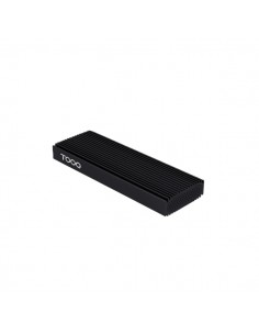 Tooq TQE-2230B Caja Externa M.2 NVME PCIe USB3.1 Gen2 Aluminio - Color Negro