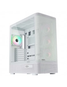 Abysm Danube Sava H500 II Torre ATX - Lateral de Cristal Templado - 3.5" y 2.5" - USB-A-USB-C y Audio - 4 Ventiladores ARGB