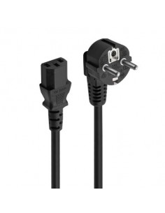Ewent EC1920 Cable Alimentacion CPU - IEC320 a C13 - 1.5m - Color Negro