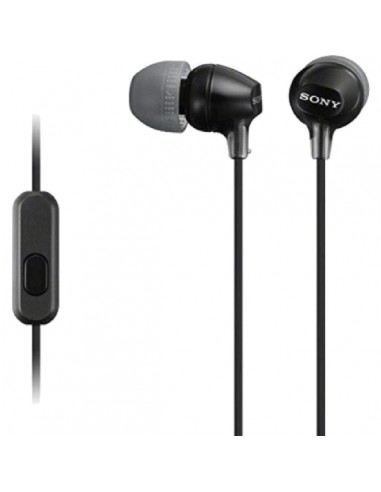 Sony MDR-EX15AP Auiculares con Microfono InâEar con Cable - Iman de Neodimio - Conexion Jack 3 5mm - Cable 1 2m - Color