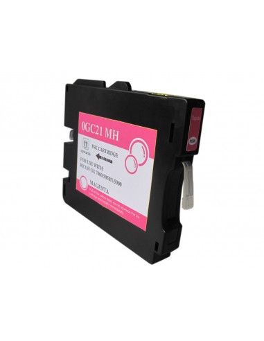 Ricoh GC21M Magenta Cartucho de Tinta Pigmentada Generico - Reemplaza 405534 405538