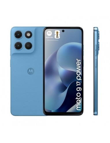 Motorola Moto G17 Power Smartphone Pantalla LCD 6.72" - 4GB - 256GB - Camara 50mp - Bateria 6000mAh - Color Azul
