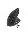 Tooq TQMWG-1104-B Raton Inalambrico Ergonomico - 3200dpi - 6 Botones - Color Negro