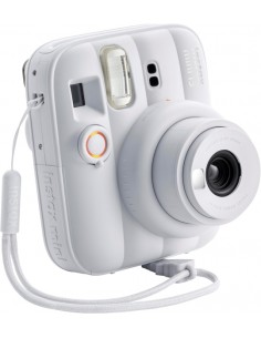 Fujifilm Instax Mini 13 Clay White Camara Instantanea - TamaÃ±o de Imagen 62x46mm - Flash Auto - Exposicion Automatica -