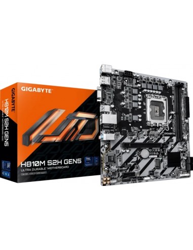 Gigabyte H810M S2H GEN5 Placa Base Intel 1851 2x DDR5 - M.2-SATA-PCIe4.0 - HDMI-DisplayPort-VGA-RJ-45-USB 3.2 - MicroATX