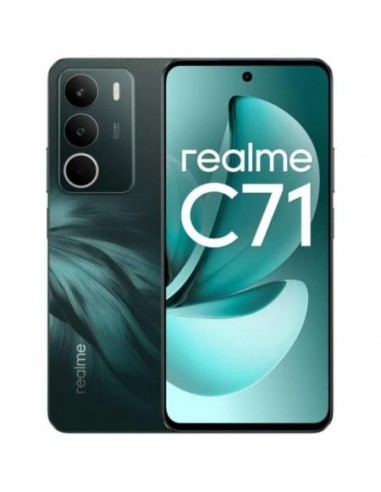 Realme C71 Smartphone Pantalla 6.67" - 4GB - 256GB - Camara 50MP - Bateria 6000mAh - Carga Rapida 45W - Color Verde