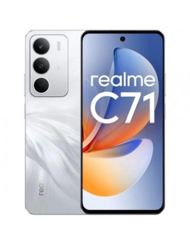 Realme C71 Smartphone Pantalla 6.67" - 4GB - 256GB - Camara 50MP - Bateria 6000mAh - Carga Rapida 45W - Color Blanco