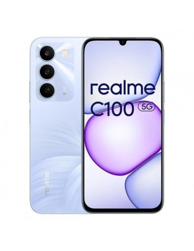 Realme C100 5G Smartphone Pantalla 6.72" - 4GB - 256GB - Camara 50MP - Bateria 6600mAh - Carga Rapida 45W - Color Morado