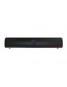 Genesis Helium 312BT Barra de Sonido 2.0 10W - USB - Bluetooth 5.2 - Iluminacion ARGB - Color Negro