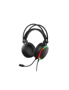 Genesis Neon 613 G2 Auricular Gaming - Altavoz 50mm --Microfono de Condensador - RGB - Jack 3.5 - Color Negro
