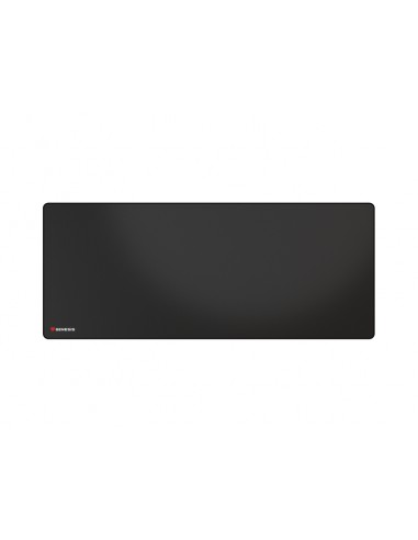 Genesis Carbon 500 Alfombrilla Ultra Logo - 1100X450X2.5MM - Superficie de Tela - Base de Goma Antideslizante - Color Negro