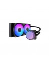 Cooler Master EliteLiquid 240 ARGB Kit de Refrigeracion Liquida - Ventiladores Preinstalados - Color Negro