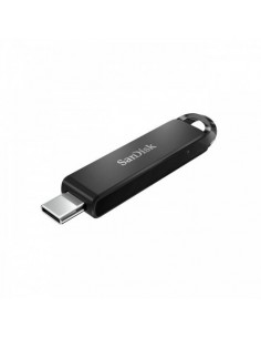 Sandisk Ultra Memoria USB-C 3.1 Gen1 256GB 150MB s - Color Negro (Pendrive)