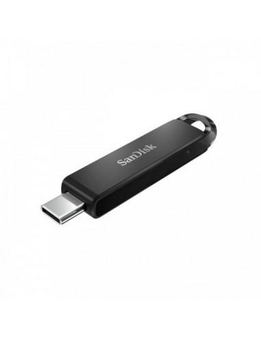Sandisk Ultra Memoria USB-C 3.1 Gen1 256GB 150MB s - Color Negro (Pendrive)