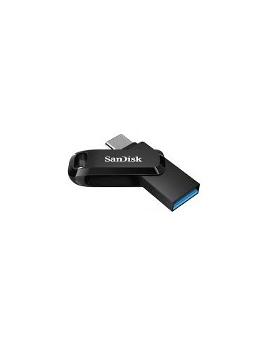Sandisk Ultra Dual Drive Go Memoria USB-C y USB-A 64GB - Hasta 150MB s de Lectura - Color Negro (Pendrive)