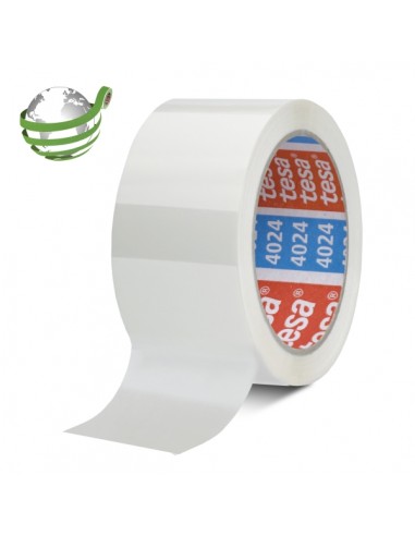 Tesa 4024 PV4 Precinto de Embalar 50mm x 132 Metros - Fabricado en Polipropileno - Adhesivo Acrilico con un 65-de Base