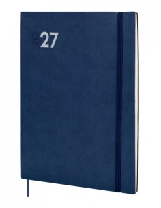 Finocam Dynamic Mara Agenda Profesional - Anual 2027 - Semana Vista Vertical - Formato Y12 - 210x270mm - Goma Elastica - Tapa