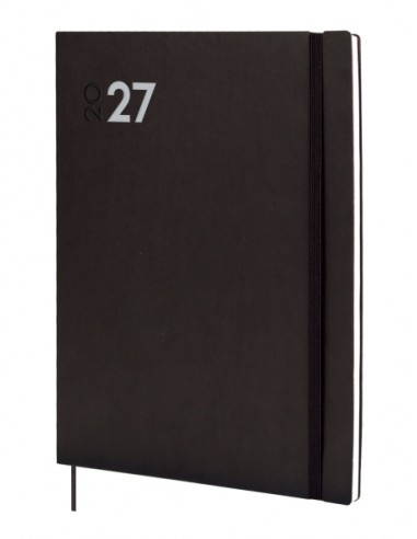 Finocam Dynamic Mara Agenda Profesional - Anual 2027 - Semana Vista Vertical - Formato Y12 - 210x270mm - Goma Elastica - Tapa