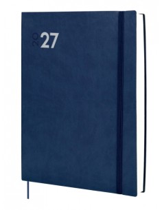 Finocam Dynamic Mara Agenda Profesional - Anual 2027 - 1 Dia por Pagina - Formato Y12 - 210x270mm - Goma Elastica - Tapa