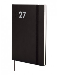 Finocam Dynamic Mara Agenda Profesional en Catalan - Anual 2027 - Semana Vista Horizontal - 140x204mm - Goma Elastica - Tapa