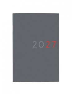 Finocam Planificador de Sobremesa Internacional - Anual 2027 - Mes Vista - Formato Y11 - 165x240mm - Tapa de Carton -