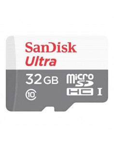 Sandisk Ultra Tarjeta Micro SDHC 32GB UHS-I U1 Clase 10 100MB s-Adaptador SD