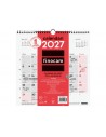 Finocam Neutro Calendario de Pared en Catalan - Anual 2027 - Mes Vista - 300x300mm - Espiral Doble - Papel de 120g m2 -