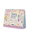 Finocam Talkual Calendario de Sobremesa - Anual 2027 - Mes Vista - Formato S - 210x150mm - Espiral Doble - Papel de 135g m2 -