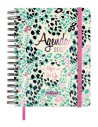 Finocam Talkual Plan Agenda - Anual 2027 - 1 Dia por Pagina - 155x217mm - Espiral Doble - Tapa Dura - Goma Elastica - Papel