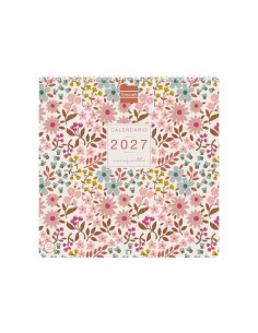 Finocam Moniquilla Calendario de Pared - Anual 2027 - Mes Vista - 300x300mm - Papel de 170g m2 - Ilustraciones Surtidas -