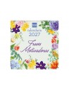 Finocam Frases Motivadoras Calendario de Pared - Anual 2027 - Mes Vista - 300x300mm - Papel de 170g m2 - Ilustraciones
