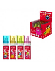 ErichKrause Jolly Friends Expositor con 16 Botellas de Cola Blanca PVA - 35ml - No Toxico - Facil de Lavar con Agua - sin