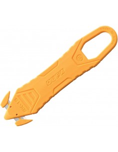 Olfa Pack de 10 Cutters Pequeños Desechables con Hojas Ocultas - Acero Inoxidable - Certificacion NSF - Maxima Seguridad -