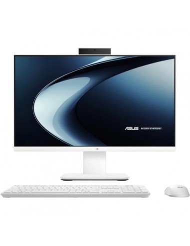 Asus All-in-One Intel Core 5 210H 23.8" FHD - 8GB DDR5 - 512GB SSD - Sin Sistema Operativo - Color Blanco-Teclado QWERTY
