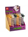 Apli Kids Halloween Expositor con 24 Lapices Infinitos - 3 Modelos Diferentes