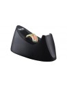 Tesa Curve Pack de Dispensador de Cinta Adhesiva-1 Rollo de Cinta 19mm x 10m - Para Cintas de hasta 19mm x 33m - Color Negro