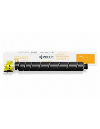 Kyocera TK8615 Amarillo Cartucho de Toner Original - 1T0C2LANL1 TK8615Y