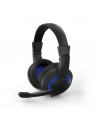Energy Sistem Halo Auriculares Gaming - Microfono Plegable - Iluminacion LED - Diadema Ajustable - Almohadillas Acolchadas -