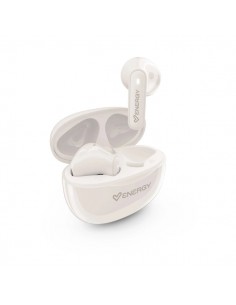 Energy Sistem PopBuds Auriculares True Wireless - Bluetooth 6.0 - 20h Autonomia - DiseÃ±o Compacto - Color Blanco