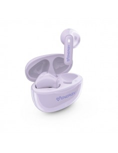 Energy Sistem PopBuds Auriculares True Wireless - Bluetooth 6.0 - 20h Autonomia - DiseÃ±o Compacto - Color Lila
