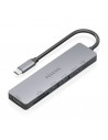 Aisens USB-C Dock 7 en 1 - USB-C a 1xHDMI - 2xUSB-A - 1xUSB-C - 1xUSB-C PD 100W - 1xSD - 1xMicroSD - 15cm - Color Gris