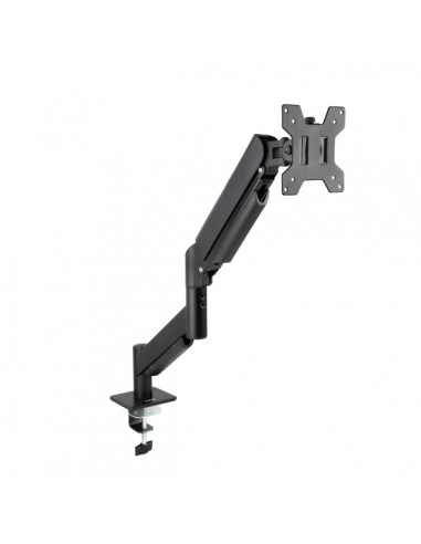 Tooq DB1340TNR-B Soporte de Mesa con Brazo Articulado para Monitor de 13"-34" - Regulable en Altura-Giratorio e Inclinable -